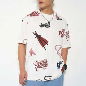 Camiseta de Manga Corta de Alta Calidad, 220g, Corte Regular, Transpirable, Vintage, de Secado Rápido, 100% Algodón, Lisa, con Impresión de Logotipo Personalizado - Product Image 5