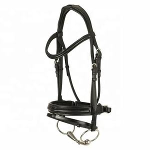 Haute qualité nouveauté pvc cheval bride Headstall avec revêtement caoutchouc poignée rênes rembourrage doux en gros - Product Image 4