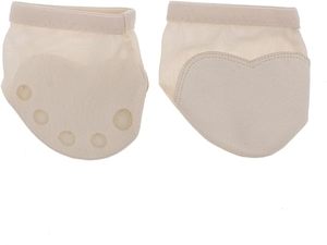 Cushioned Non-Slip Toe Holes Dance Paws Forefoot Pads for <b>Women's</b> Ballet Yoga Pilates Barefoot Summer Shoes Rubber Midsole - Product Image 5