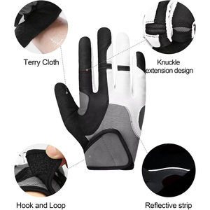 Gants de cyclisme personnalisés avec grip imprimé, gants de vélo antichoc, vêtements de sport d'extérieur, exportation Pakistan - Product Image 2