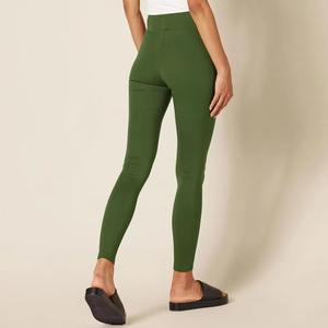 Leggings para Mujer con Logotipo Personalizado, Material Transpirable, Color Sólido, Leggings Deportivos para Mujer, Fabricante Profesional, Leggings de Yoga para Mujer - Product Image 3