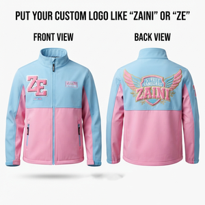 เสื้อแจ็คเก็ตซอฟต์เชลล์ ZAINI พรีเมียม 220gsm สีเขียวอมชมพู คอตั้ง เป็นมิตรกับสิ่งแวดล้อม ระบายอากาศได้ดี กันลม เหมาะสำหรับกิจกรรมกลางแจ้งสำหรับผู้ชาย ฤดูใบไม้ร่วง มีฮู้ด - Product Image 1