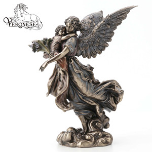 VERONESE DESIGN -METATRON (MBZ+COLOR)-ARTISANAT EN RÉSINE DE DÉCORATION RELIGIEUSE POUR LA MAISON FIGURINE DE LUXE PEINTE À LA MAIN - Product Image 5