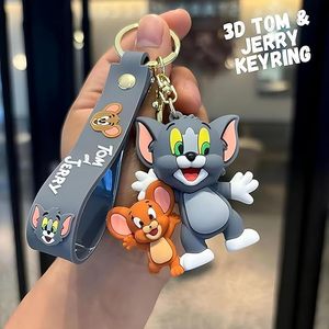 Stylish Cute 3D Cartoon Keychain Durable Metal <b>Key</b> <b>Ring</b> Car Bike Home <b>Keys</b> Hand Strap Bag Charm Lightweight Everyday Use 1 pc - Product Image 6