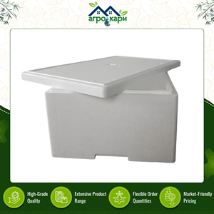 Boîte en polystyrène EPS de 24 litres avec couvercle pour le stockage et le transport des aliments |    Conteneurs en polystyrène isolés réutilisables - Product Image 4