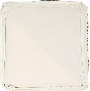 Taburete de Macramé Personalizable en Blanco y Negro, Silla Decorativa para Interiores y Exteriores, para el Hogar, Oficina, Sala de Estar, Sala de Juegos - Product Image 2