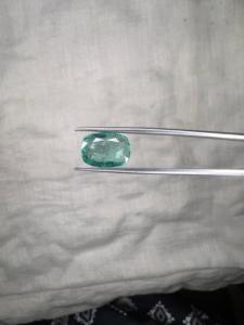 Émeraude Naturelle Zambienne Coupe Coussin 3,71 Carats Pierre Précieuse Verte en Vrac Vente en Gros Fournisseur de Pierres Précieuses de Haute Qualité - Product Image 2