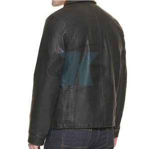 Breathable New Arrival <b>Men</b> <b>Leather</b> <b>Jacket</b> Casual Wear <b>Men</b> <b>Leather</b> Winter <b>Jacket</b> In Reasonable Price - Product Image 4