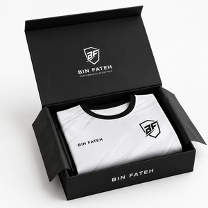 <b>BIN</b> FATEH Men's Soccer Uniform Set White Black Sublimation Print Breathable Polyester Adult Size Soccer Uniform WIth Best OEM - Product Image 5