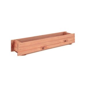 Grande Fioriera in Legno Atlantis da Parete per Giardino Esterno, Cortile e Vetrina - Product Image 1