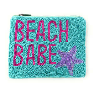 <b>Hand</b> Beaded Taco Money Pouch <b>Mini</b> Zipper Coin Purse Funny Clutch Custom Bead Bag Gift Girls Vintage Party Travel - Product Image 5