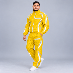 Conjunto Deportivo de 2 Piezas para Hombre, Chaqueta Cortavientos de Nailon y Pantalones Jogger, Ropa Deportiva para Correr, Fabricante de Ropa al Por Mayor, Logotipo Personalizado - Product Image 3