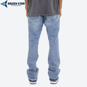 Pantalones Vaqueros Clásicos de Mezclilla para Hombre, Estilo Urbano, Cómodos para Uso Diario, Elásticos, 100% Algodón, Ecológicos, Alta Calidad, Venta al Por Mayor - Product Image 2