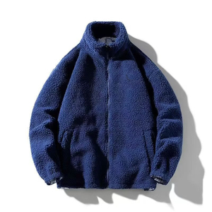 New Design <b>Sherpa</b> <b>Fleece</b> <b>Men's</b> <b>Jackets</b> Lightweight <b>Man</b> <b>Jackets</b> Knitted <b>Sherpa</b> <b>Fleece</b> <b>Jacket</b> - Product Image 6
