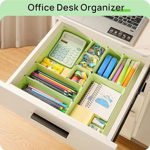 25 PCS Versatile 4-Size <b>Plastic</b> Drawer Organizers Set Makeup Bed <b>Storage</b> <b>Bins</b> Bathroom Organizer Organizers Organizer Makeup - Product Image 3