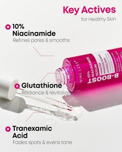 NINELESS B-Boost 10% Niacinamida Serum 30ml Esencia Coreana para el Cuidado de la Piel con Ácido Tranexámico - Product Image 3