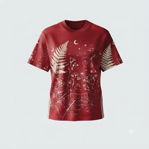 Women's Brown <b>Star</b> Print Crew Neck T-<b>Shirt</b> Regular Fit Short Sleeve Casual Jersey Knitted 100% Organic Cotton Breathable Quick - Product Image 5