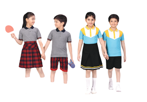 Uniformes Escolares Personalizados Unisex para Niños, Conjuntos de Alta Calidad, Cómodos, Duraderos y Transpirables de Poliéster/Algodón, Ropa Deportiva con Logotipo Personalizado - Product Image 3
