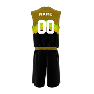 Uniforme de basket-ball respirant, meilleur prix, uniforme de basket-ball de bonne qualité, abordable, design professionnel - Product Image 2