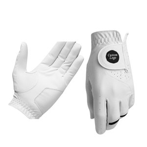 Gants de golf pour hommes 2026 en cuir personnalisés avec logo, antidérapants, souples et respirants, prix de gros - Product Image 5