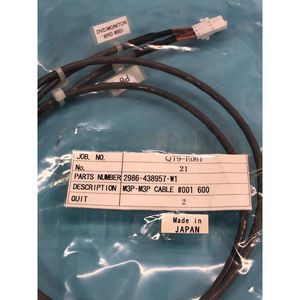 CABLE 2 TEL 2986-438957-W1 # 001, 600, M3P-M3P - Equipo y Piezas de Semiconductores de Confianza de Marca Global - Product Image 1