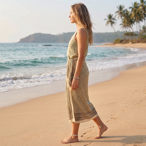 Wholesale Hand Block Bagru Printed <b>Sarong</b> Quick Dry Cotton <b>Sarong</b> Wrap Women Swimwear Pareo Beach Cover Up Elegant Floral Pareo - Product Image 5