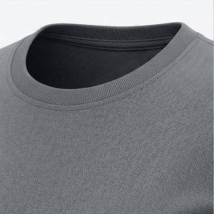 Camiseta de Mujer, Estilo Casual, Cuello Redondo, Color Sólido, Personalizada con Estampado, Algodón, Verano, Ajustada, Color Personalizado - Product Image 4