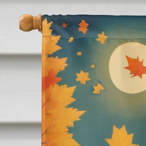 Large Multicolor Polyester Fall House <b>Flag</b> <b>for</b> Porch Sleeve <b>Pole</b> Decorative Yard Banner Artwork Westie Wall Hanging - Product Image 3