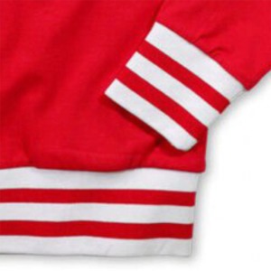Delta Personalizado al por Mayor |   Sigma |   Suéter Cárdigan Grueso de Nailon/Acrílico Rojo Sólido de Invierno de la Hermandad Theta 1913, Tejido para Grupos Universitarios - Product Image 5