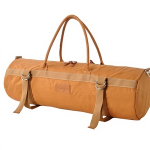Bolsa de Lona con Cremallera Completa para Transportar Esterilla de Yoga y Accesorios de Ejercicio - Product Image 3