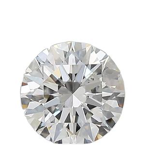 Diamants naturels en vrac certifiés GIA taille brillante ronde 1.0 Cts blanc H couleur SI1 & SI2 clarté diamants en vrac pour l'utilisation de bijoux - Product Image 1