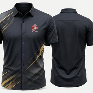 Professional Men <b>Half</b> Sleeve Dress <b>Shirt</b> Office Wear Men <b>Half</b> Sleeve Dress <b>Shirt</b> Featuring Breathable Material Comfortable - Product Image 6
