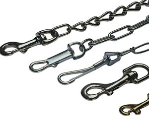 Cadena para Perro, Correa de Acero con Mosquetón - Product Image 1