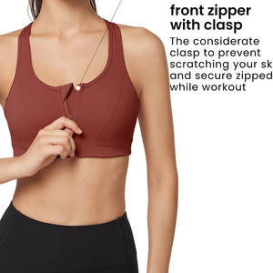 Sujetador Deportivo para Mujer, Sexy, de Alta Calidad, Talla Grande, Transpirable, Ropa Deportiva, Sujetador Deportivo con Tirantes Ajustables para Gimnasio y Fitness - Product Image 4