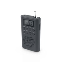 Radio Saku FM PLL ODM Vintage Look dengan Jam, Stasiun Preset, Layar LCD, Fitur Snooze, Alarm Tidur, Speaker Mono, Model Plastik