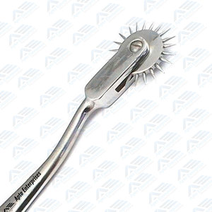 Poignées de couleur bleu, rouge, orange, noir pour les tests sensoriels et réflexes 4 Wartenberg Pin Wheel Set Chiropractic Instruments - Product Image 6