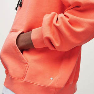 Sudadera con Capucha de Estilo Básico para Hombre, Diseño OEM, 100% Algodón, Suministro Directo de Fábrica, Teñido Liso para Invierno, a la Moda - Product Image 6