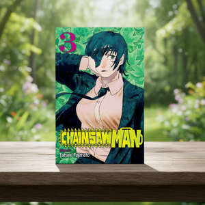 Chainsaw Man Vol. 3 by Author Tatsuki Fujimoto <b>Paperback</b> Custom Softcover <b>Book</b> Printing - Product Image 3