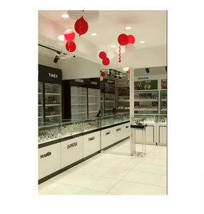 Design d'intérieur de boutique de montres haut de gamme, vitrines personnalisées, aménagement intelligent, mobilier modulaire, matériaux élégants, configuration de magasin haut de gamme - Product Image 6