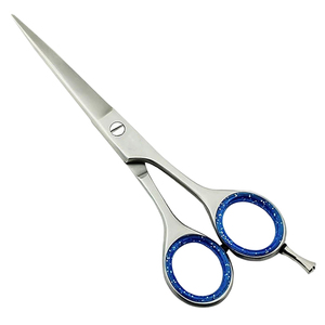 Ciseaux de coiffure professionnels pour salon, 5,5 pouces, 6 pouces, ciseaux de barbier légers, ergonomiques, en acier inoxydable, outil de coiffure - Product Image 2