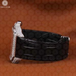 Reloj de Acero Inoxidable para Hombre Charm Jewells, 40 mm, Detalles de Diamantes, Movimiento Mecánico Analógico, Resistente al Agua 10 Bar, Automático - Product Image 3