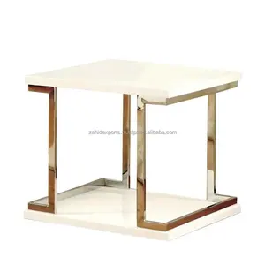 Modern <b>Space</b> <b>Saving</b> Adjustable Metal Coffee <b>Table</b> Designer Furniture Contemporary Living Room Home Furniture Zahid - Product Image 1