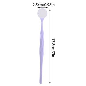 Miroirs buccaux double face autoclavables de qualité supérieure, réflecteurs d'examen buccal à surface frontale, miroir oral pour le blanchiment des dents - Product Image 5