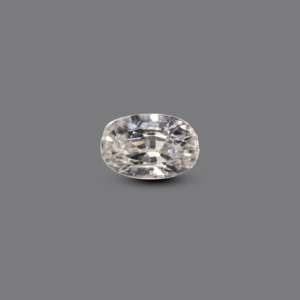 Loose 4.7 Carat White Cubic Zirconia Gemstone for Fine Jewelry - Product Image 1