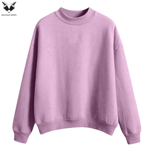 Women <b>Mock</b> <b>Neck</b> Sweatshirt Loose Fit Oversized Pullover Long Sleeve Fleece Warm Casual Winter Streetwear <b>Top</b> Sweatshirts - Product Image 2