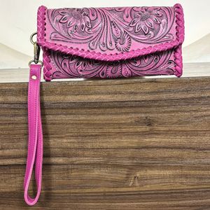 Conjunto de Bolso de Mano y Cartera de Cuero Vacuno Hecho a Mano de Diseño Moderno, Conjunto Combinado de Dos Piezas Elegante para Mujer - Product Image 4