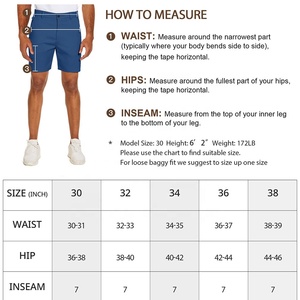 Short de golf pour homme de haute qualité 2026, personnalisé, tendance, pour l'été, nouveau design, couleur unie, respirant - Product Image 6