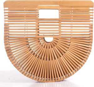Handmade bamboo women's handbags <b>large</b> tote bags straw beach bags beach <b>purses</b> handmade wooden bags - Product Image 6
