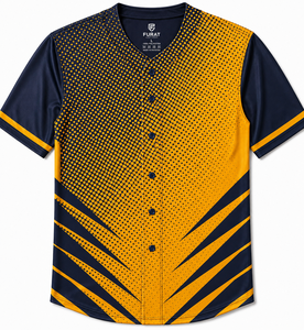 Venta al por mayor de fábrica 2026: Camiseta de béisbol cosida de gran venta con número y nombre sublimados, que absorbe la humedad, con logo personalizado impreso en poliéster. - Product Image 1