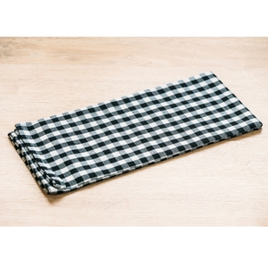 Serviette de cuisine à carreaux bleus 100% coton au prix le plus bas. Serviettes de cuisine d'Inde. - Product Image 3